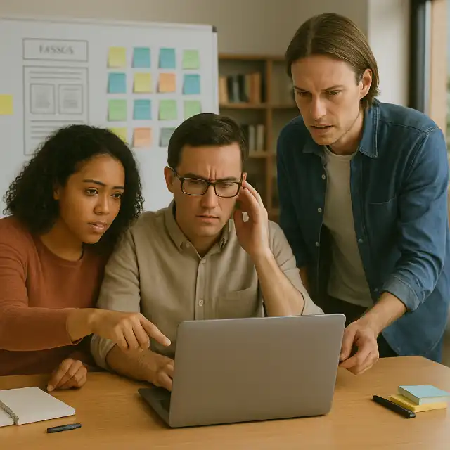 website-design-and-development-team-at-work